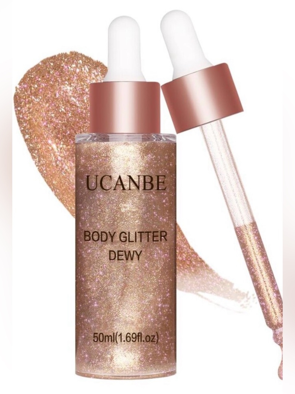 Ucanbe body glitter dewy body luminizer lot of 2